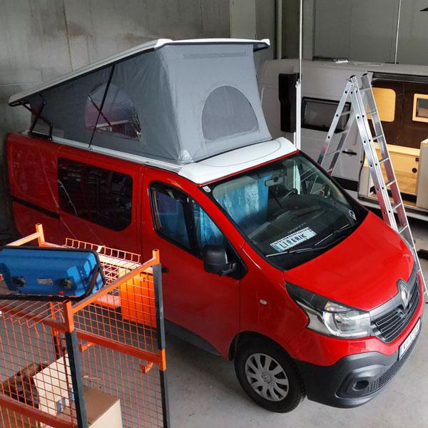 Ausfstelldach Camper